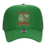 OTTO Cap 5 Panel High Crown Mesh Back Trucker Hat Thumbnail