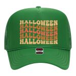 OTTO Cap 5 Panel High Crown Mesh Back Trucker Hat Thumbnail