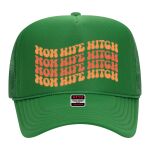 OTTO Cap 5 Panel High Crown Mesh Back Trucker Hat Thumbnail