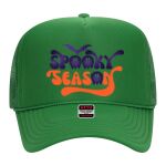 OTTO Cap 5 Panel High Crown Mesh Back Trucker Hat Thumbnail