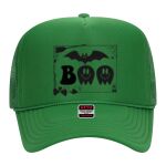 OTTO Cap 5 Panel High Crown Mesh Back Trucker Hat Thumbnail