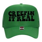 OTTO Cap 5 Panel High Crown Mesh Back Trucker Hat Thumbnail