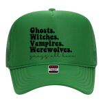 OTTO Cap 5 Panel High Crown Mesh Back Trucker Hat Thumbnail