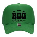 OTTO Cap 5 Panel High Crown Mesh Back Trucker Hat Thumbnail