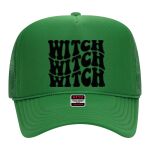 OTTO Cap 5 Panel High Crown Mesh Back Trucker Hat Thumbnail