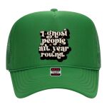 OTTO Cap 5 Panel High Crown Mesh Back Trucker Hat Thumbnail