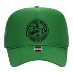 OTTO Cap 5 Panel High Crown Mesh Back Trucker Hat Thumbnail