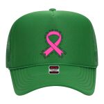 OTTO Cap 5 Panel High Crown Mesh Back Trucker Hat Thumbnail