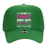 OTTO Cap 5 Panel High Crown Mesh Back Trucker Hat Thumbnail