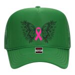 OTTO Cap 5 Panel High Crown Mesh Back Trucker Hat Thumbnail