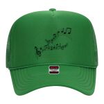 OTTO Cap 5 Panel High Crown Mesh Back Trucker Hat Thumbnail