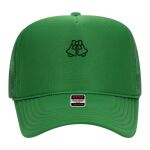 OTTO Cap 5 Panel High Crown Mesh Back Trucker Hat Thumbnail
