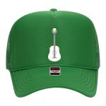 OTTO Cap 5 Panel High Crown Mesh Back Trucker Hat Thumbnail