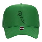 OTTO Cap 5 Panel High Crown Mesh Back Trucker Hat Thumbnail