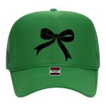 OTTO Cap 5 Panel High Crown Mesh Back Trucker Hat Thumbnail