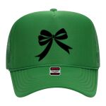 OTTO Cap 5 Panel High Crown Mesh Back Trucker Hat Thumbnail