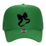 OTTO Cap 5 Panel High Crown Mesh Back Trucker Hat Thumbnail
