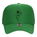 OTTO Cap 5 Panel High Crown Mesh Back Trucker Hat Thumbnail