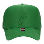 OTTO Cap 5 Panel High Crown Mesh Back Trucker Hat Thumbnail