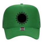 OTTO Cap 5 Panel High Crown Mesh Back Trucker Hat Thumbnail