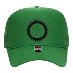 OTTO Cap 5 Panel High Crown Mesh Back Trucker Hat Thumbnail