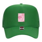 OTTO Cap 5 Panel High Crown Mesh Back Trucker Hat Thumbnail