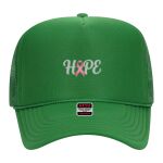 OTTO Cap 5 Panel High Crown Mesh Back Trucker Hat Thumbnail