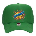 OTTO Cap 5 Panel High Crown Mesh Back Trucker Hat Thumbnail