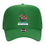 OTTO Cap 5 Panel High Crown Mesh Back Trucker Hat Thumbnail