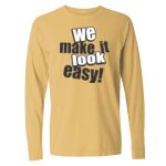 Garment-Dyed Heavyweight Long Sleeve T-Shirt - Comfort Colors® Thumbnail