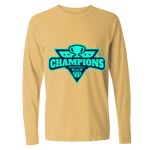 Garment-Dyed Heavyweight Long Sleeve T-Shirt - Comfort Colors® Thumbnail