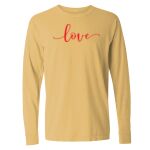 Garment-Dyed Heavyweight Long Sleeve T-Shirt - Comfort Colors® Thumbnail
