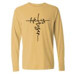 Garment-Dyed Heavyweight Long Sleeve T-Shirt - Comfort Colors® Thumbnail