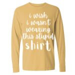 Garment-Dyed Heavyweight Long Sleeve T-Shirt - Comfort Colors® Thumbnail
