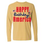 Garment-Dyed Heavyweight Long Sleeve T-Shirt - Comfort Colors® Thumbnail