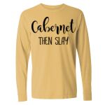 Garment-Dyed Heavyweight Long Sleeve T-Shirt - Comfort Colors® Thumbnail