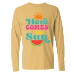 Garment-Dyed Heavyweight Long Sleeve T-Shirt - Comfort Colors® Thumbnail