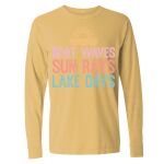 Garment-Dyed Heavyweight Long Sleeve T-Shirt - Comfort Colors® Thumbnail