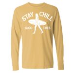 Garment-Dyed Heavyweight Long Sleeve T-Shirt - Comfort Colors® Thumbnail