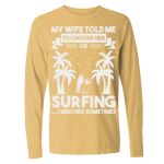 Garment-Dyed Heavyweight Long Sleeve T-Shirt - Comfort Colors® Thumbnail