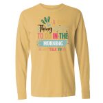 Garment-Dyed Heavyweight Long Sleeve T-Shirt - Comfort Colors® Thumbnail