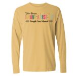 Garment-Dyed Heavyweight Long Sleeve T-Shirt - Comfort Colors® Thumbnail