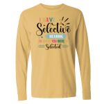 Garment-Dyed Heavyweight Long Sleeve T-Shirt - Comfort Colors® Thumbnail