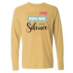 Garment-Dyed Heavyweight Long Sleeve T-Shirt - Comfort Colors® Thumbnail