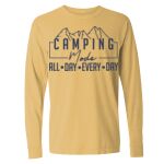 Garment-Dyed Heavyweight Long Sleeve T-Shirt - Comfort Colors® Thumbnail