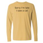 Garment-Dyed Heavyweight Long Sleeve T-Shirt - Comfort Colors® Thumbnail