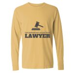 Garment-Dyed Heavyweight Long Sleeve T-Shirt - Comfort Colors® Thumbnail