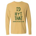 Garment-Dyed Heavyweight Long Sleeve T-Shirt - Comfort Colors® Thumbnail