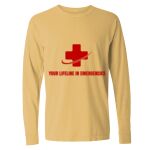 Garment-Dyed Heavyweight Long Sleeve T-Shirt - Comfort Colors® Thumbnail