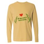 Garment-Dyed Heavyweight Long Sleeve T-Shirt - Comfort Colors® Thumbnail
